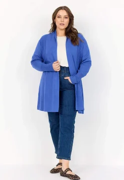 Finstickad cardigan