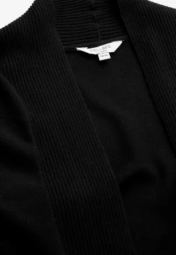 Finstickad cardigan