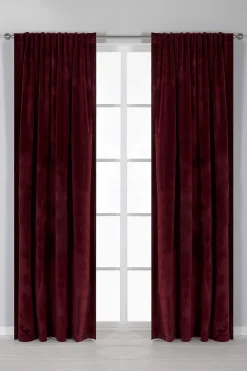 Gardinlängd sammet 2-pack