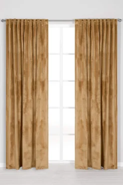 Gardinlängd sammet 2-pack