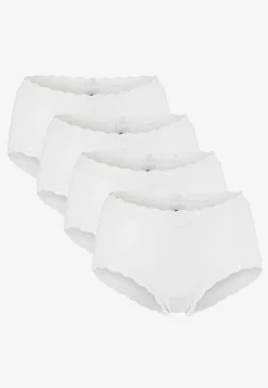 Hipstertrosa med spets 4-pack