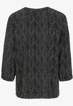 Jacquardvävd blus