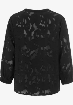 Jacquardvävd, skir blus