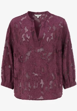 Jacquardvävd, skir blus