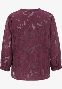 Jacquardvävd, skir blus