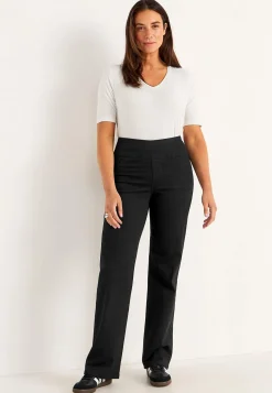 Jeans med hög resårmidja Elisa