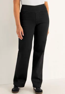 Jeans med hög resårmidja Elisa