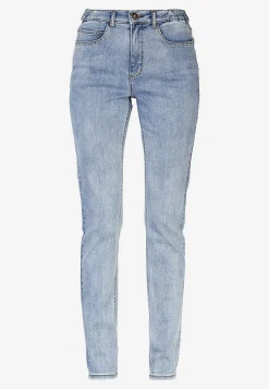 Jeans med resår i sidorna