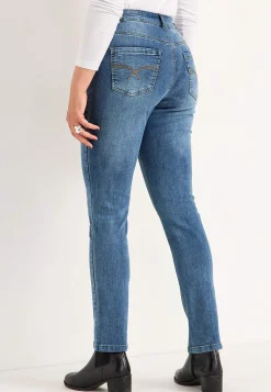 Jeans med resår i sidorna Elsa