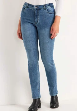 Jeans med resår i sidorna Elsa