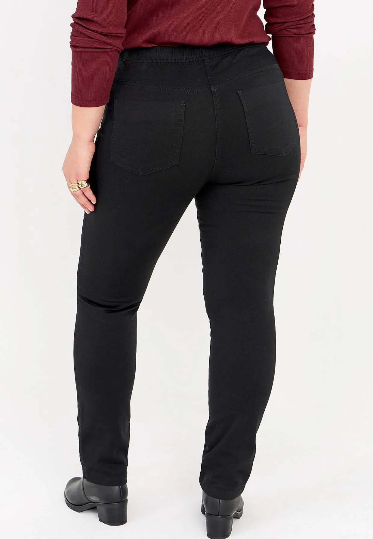 Jeggings med smalt ben