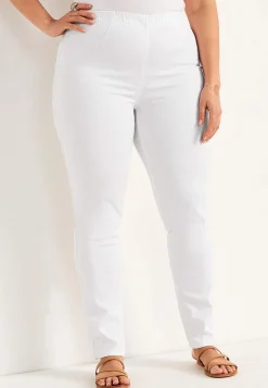 Jeggings med smalt ben