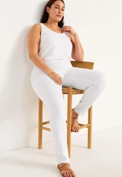 Jeggings med smalt ben