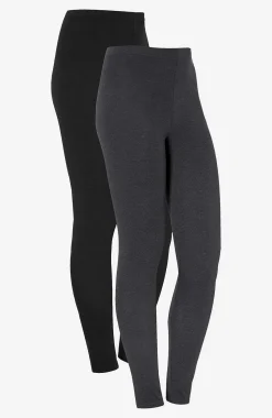 Leggings i bomull Fia 2-pack