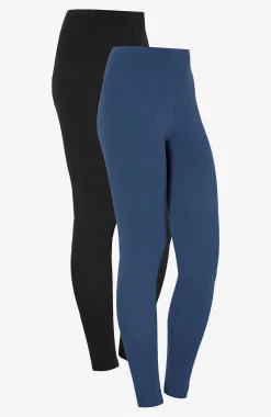 Leggings i bomull Fia 2-pack