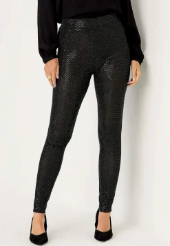 Leggings med paljetter
