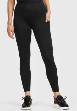 Leggings med sidfickor