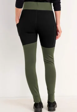 Leggings med sidfickor
