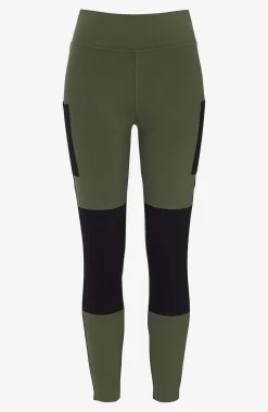 Leggings med sidfickor