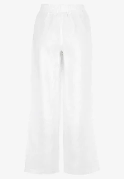 Linnebyxa Premium med vida ben