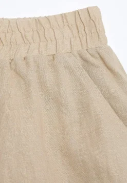 Linnebyxa Premium med vida ben