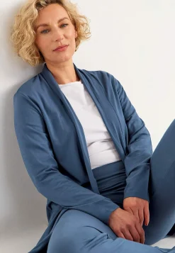 Lång cardigan i trikå Sofia