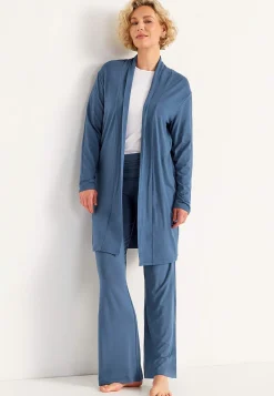 Lång cardigan i trikå Sofia
