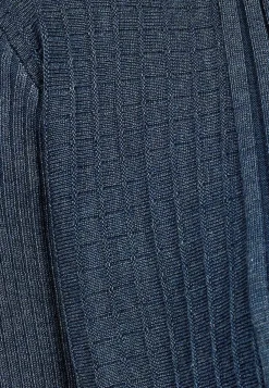 Lång, ribbad cardigan Claudisse