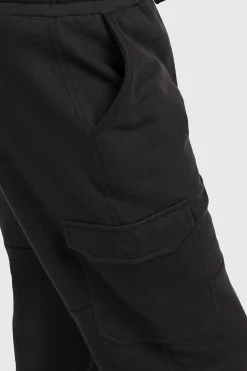 Långa svettisshorts med cargofickor