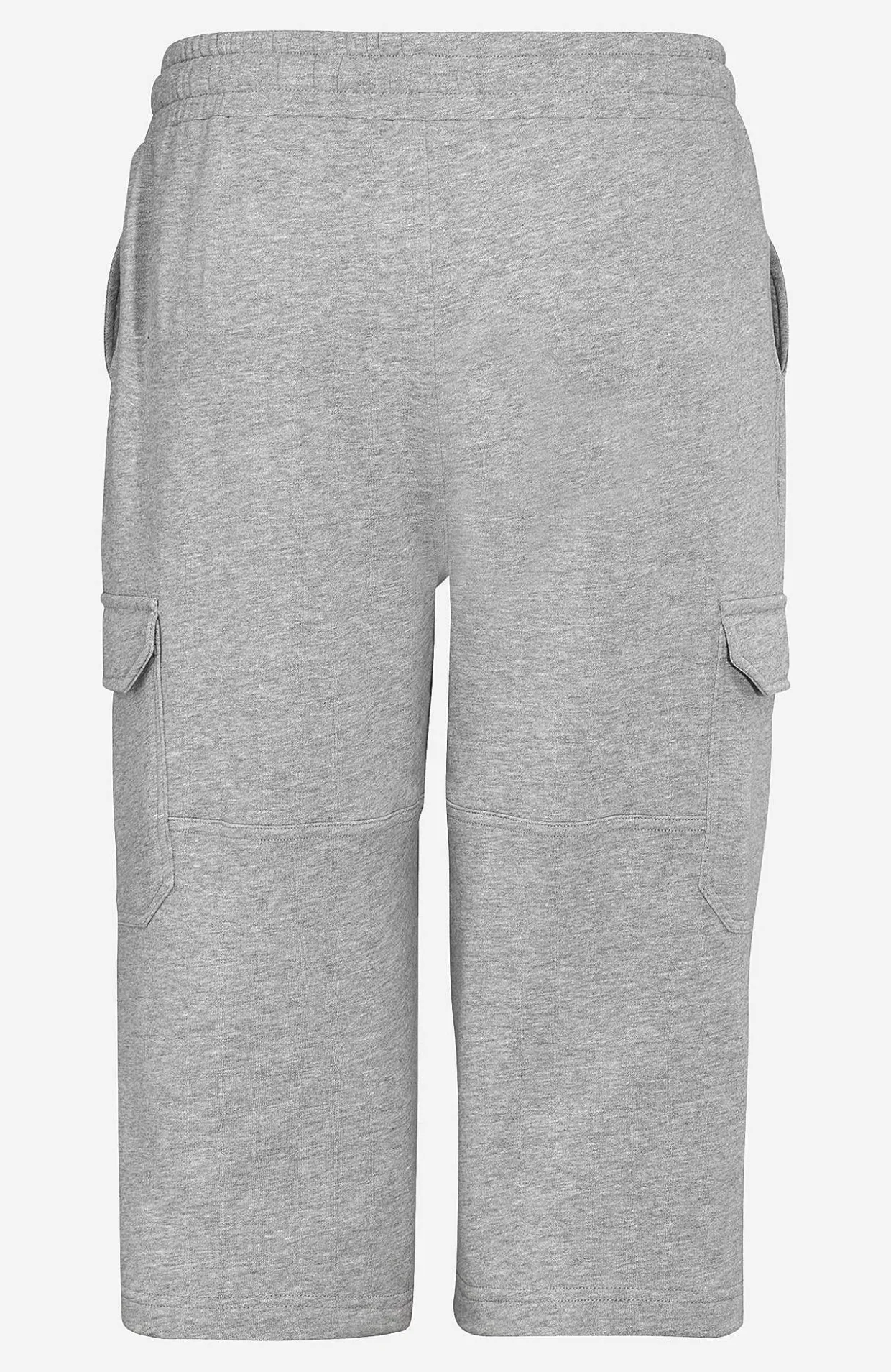 Långa svettisshorts med cargofickor