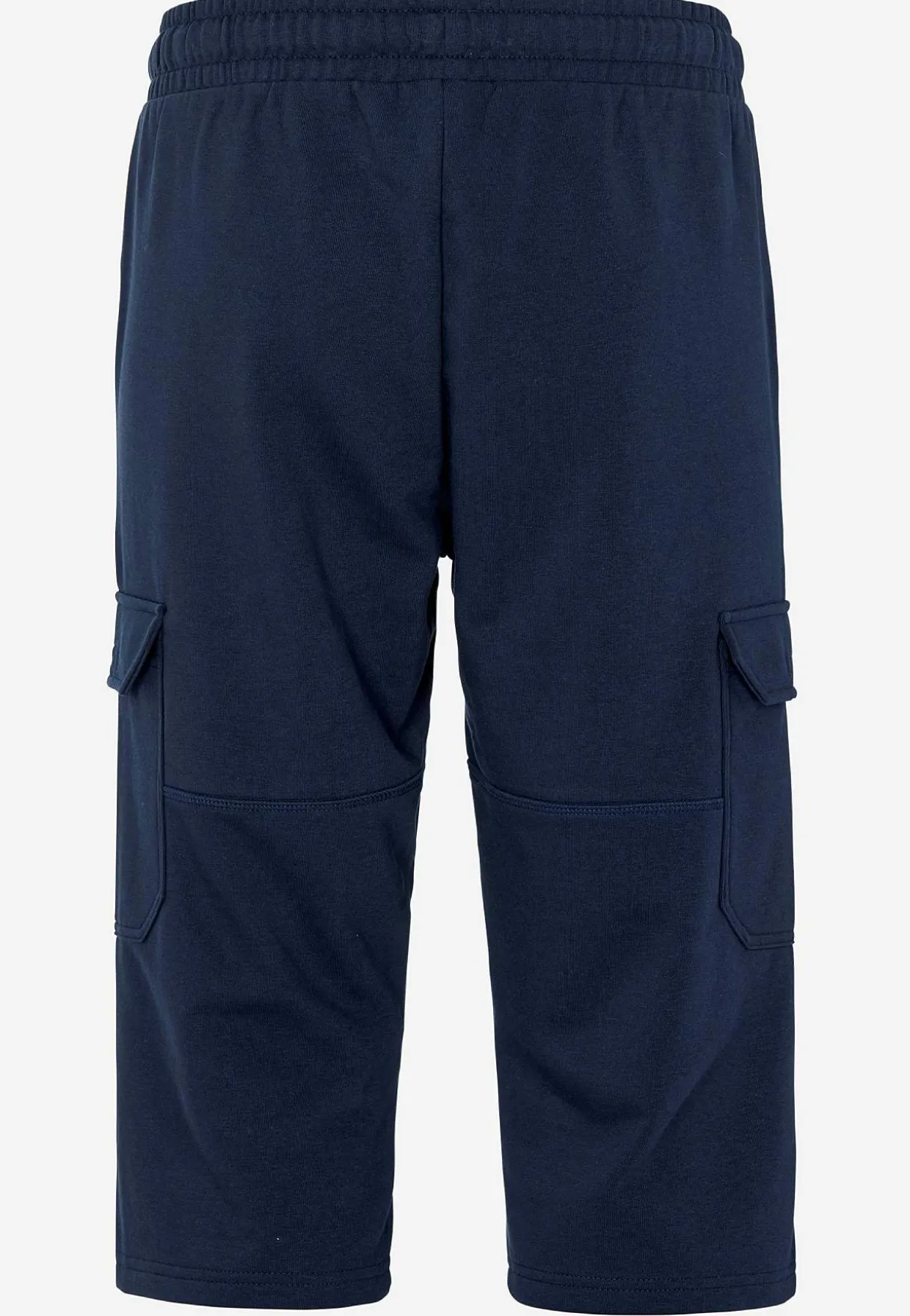 Långa svettisshorts med cargofickor