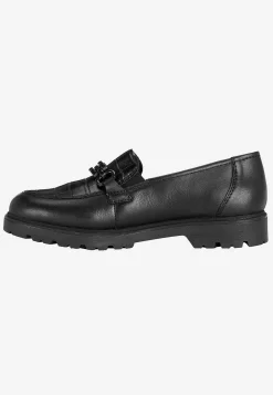Loafer med svart metallspänne