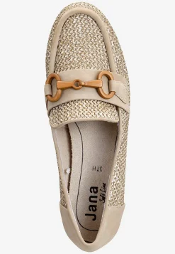 Loafers med dekorspänne