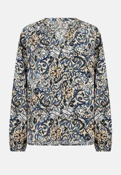 Mönstrad blus