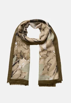 Mönstrad, mjuk scarf