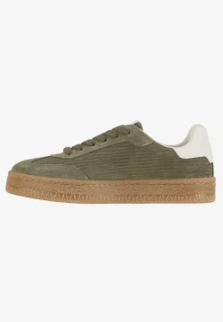 Mockasneakers med snörning