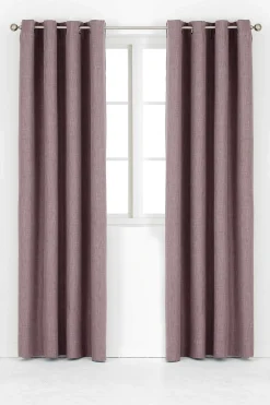 Mörkläggningsgardin enfärgad Ellen 2-pack