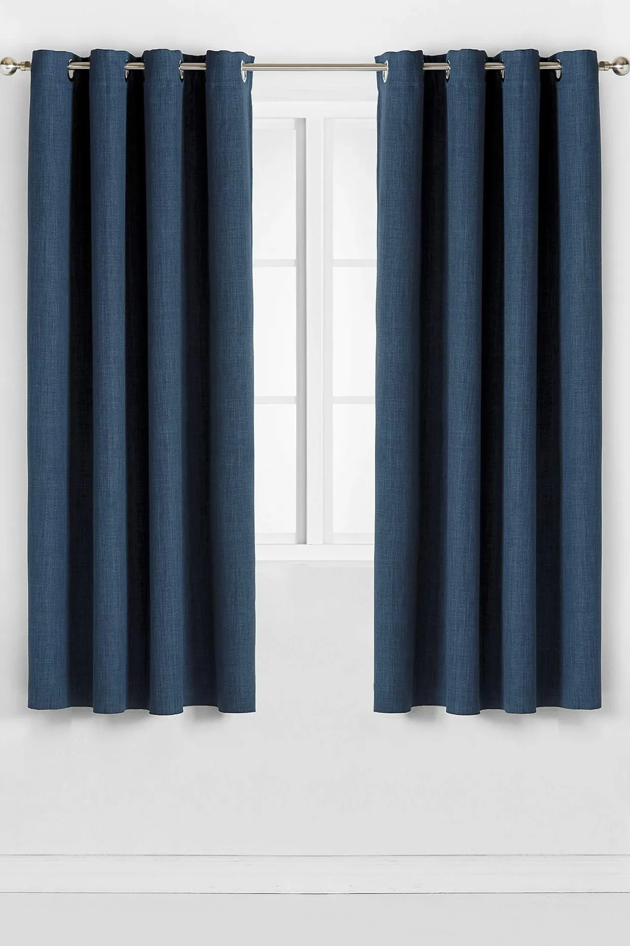 Mörkläggningsgardin enfärgad Ellen 2-pack
