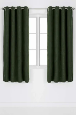 Mörkläggningsgardin enfärgad Ellen 2-pack