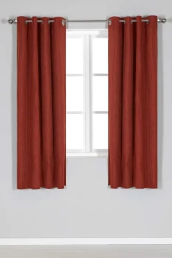 Mörkläggningsgardin enfärgad Ellen 2-pack