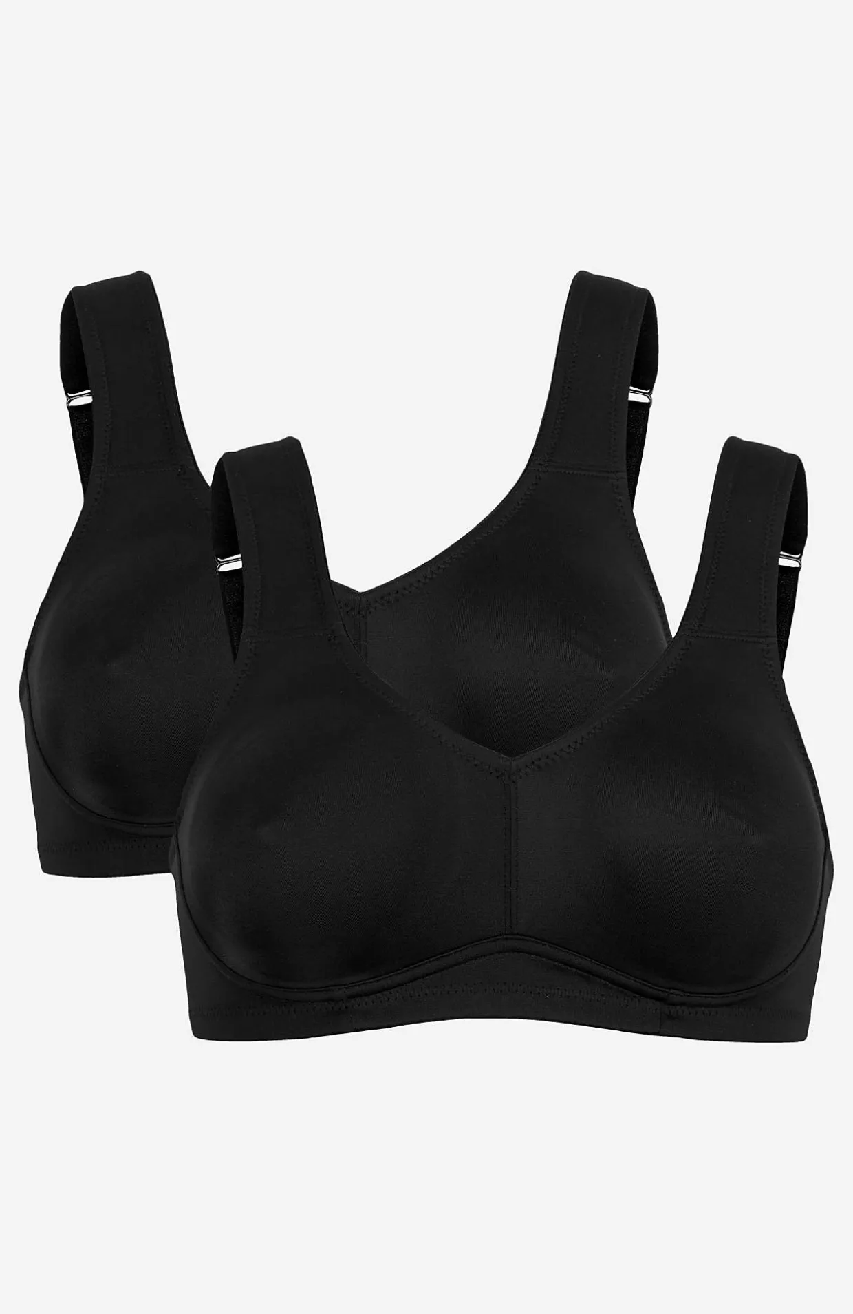 Ovadderad soft-bh Ingrid 2-pack