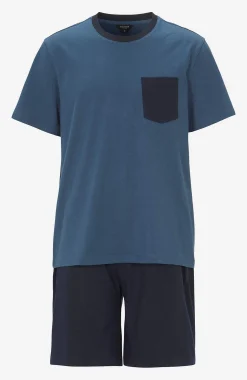 Pyjamasset med t-shirt och shorts Dan