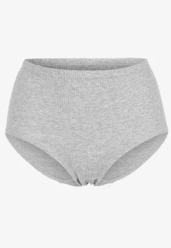 Ribbad trosa i bomull 6-pack
