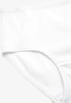 Ribbad trosa i bomull 6-pack