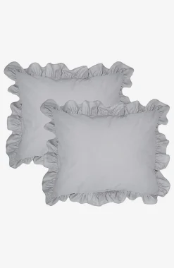 Örngott med volang 50x60 cm Ekologisk bomull 2-pack