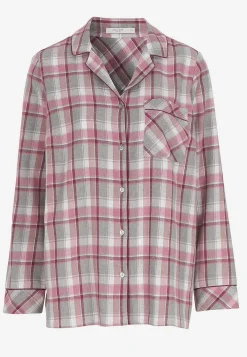 Rutig pyjamas i flanell