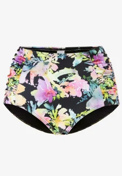 Rynkad bikinitrosa med hög midja