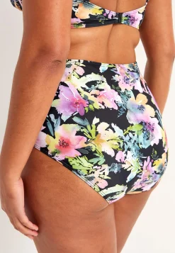 Rynkad bikinitrosa med hög midja