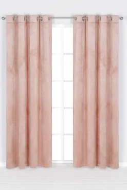 Sammetslängder med öljetter 2-pack