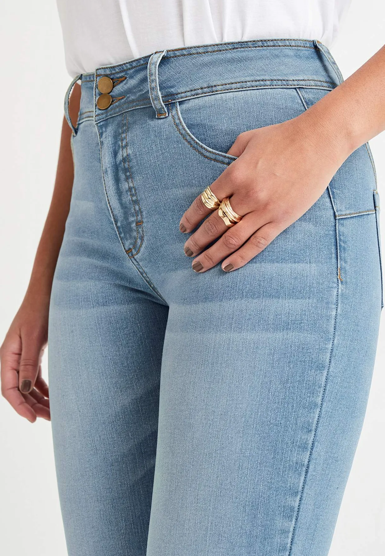 Shapingjeans med stretch